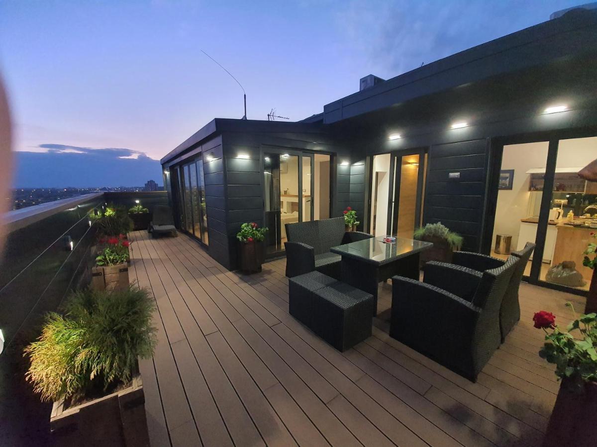 Penthouse Lux Apartment เบลเกรด ภายนอก รูปภาพ